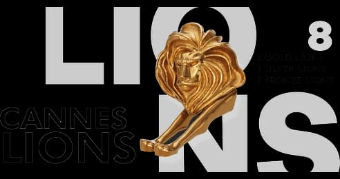 Cannes Lions, two Gold, three Silver and three Bronze Lions